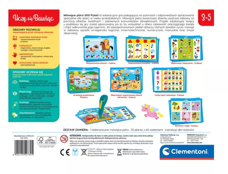 Kalbantis rašiklis, lenkų kalba