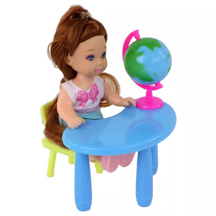 Mokytoja lėlė su priedais