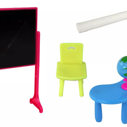 Mokytoja lėlė su priedais