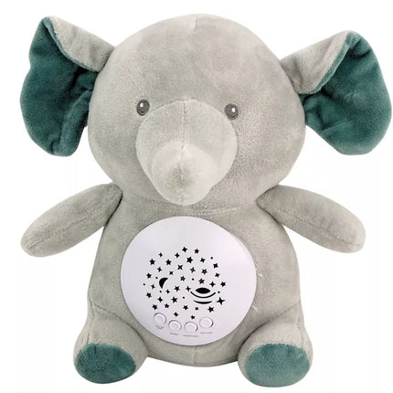 Pliušinis miegantis pilkas drambliukas