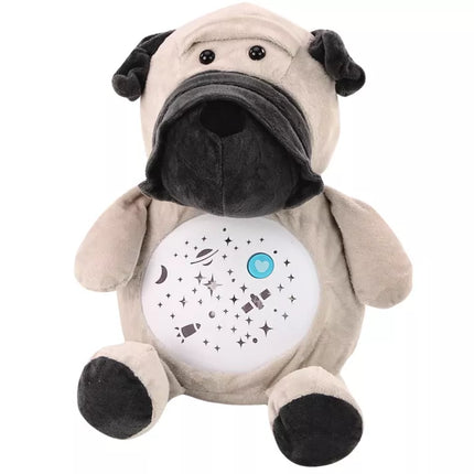 Pliušinis miegantis šuniukas