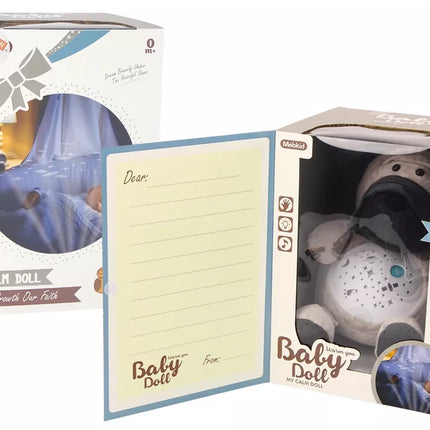 Pliušinis miegantis šuniukas