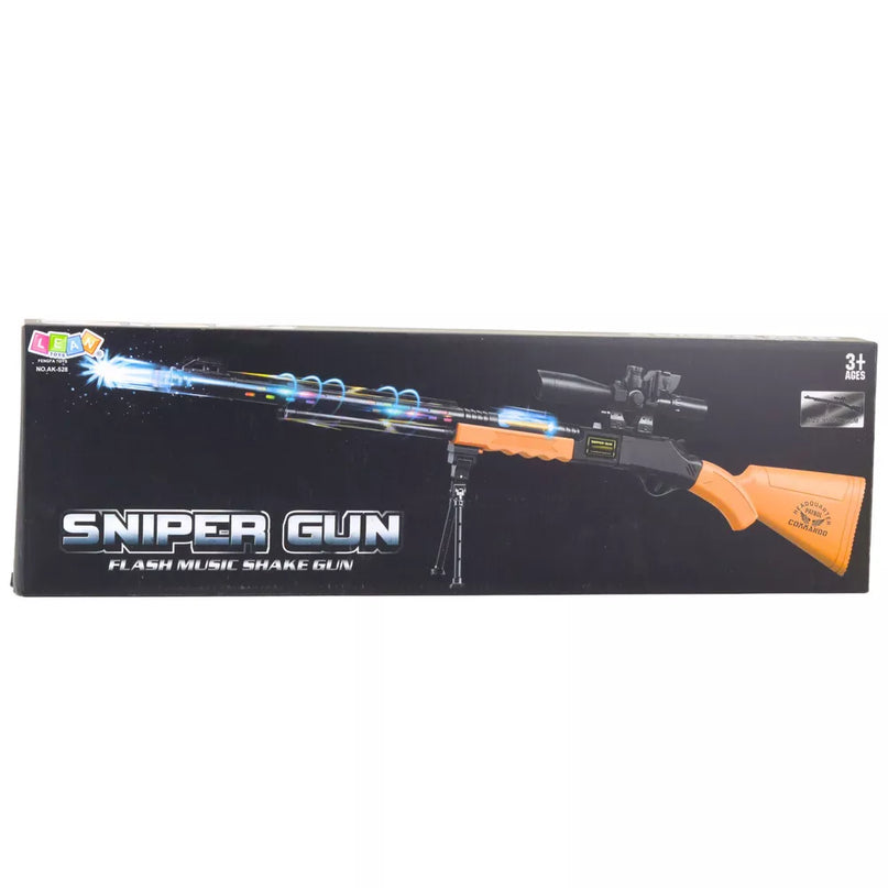 Žaislinis snaiperio šautuvas AK-528 su stovu