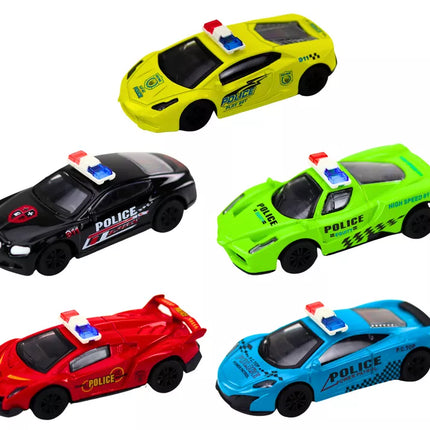 Žaisliniai policijos automobilių rinkinys