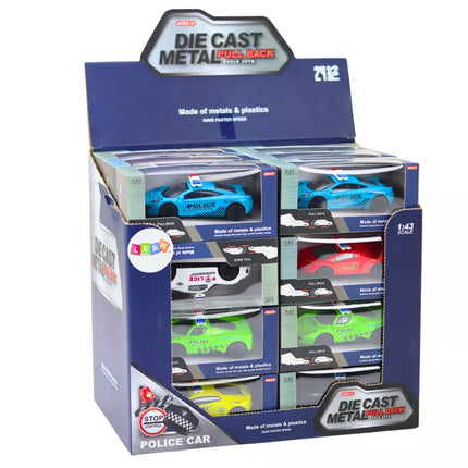 Žaisliniai policijos automobilių rinkinys