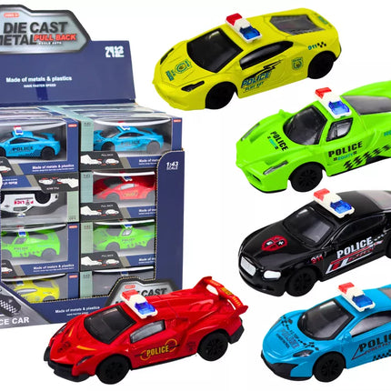 Žaisliniai policijos automobilių rinkinys