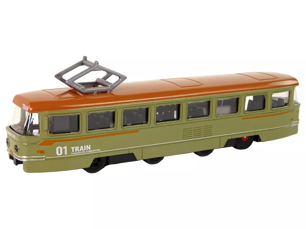 Žalias traukinys su frikcine pavara