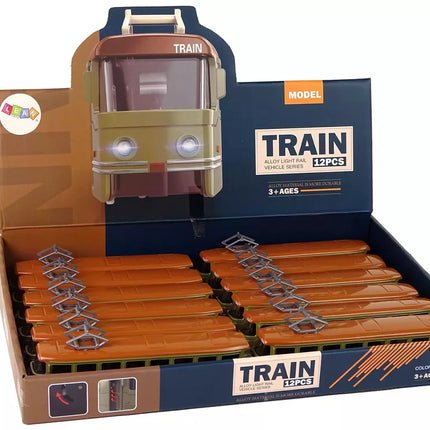 Žalias traukinys su frikcine pavara