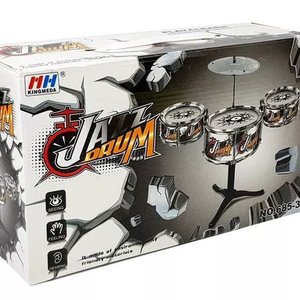 Būgnų rinknys su 3 būgnais