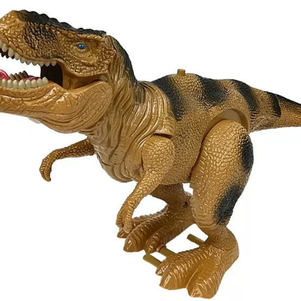Rudas baterijomis maitinamas dinozauras Tyrannosaurus Rex