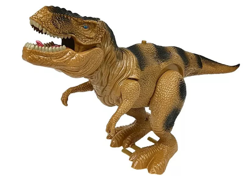 Rudas baterijomis maitinamas dinozauras Tyrannosaurus Rex