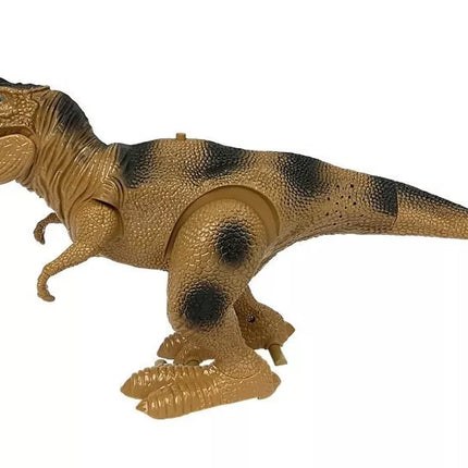 Rudas baterijomis maitinamas dinozauras Tyrannosaurus Rex