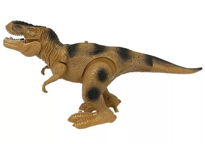 Rudas baterijomis maitinamas dinozauras Tyrannosaurus Rex