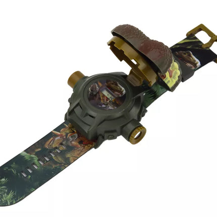 Tiranosauro Rekso laikrodis su projektoriumi