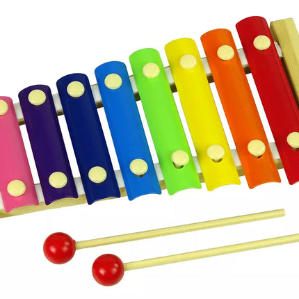 Medinis ksilofonas  su lazdelėmis