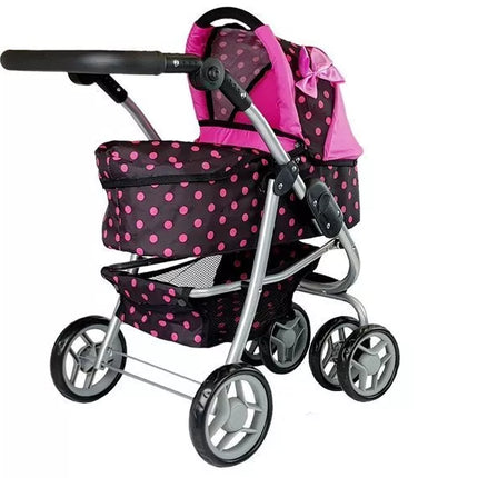 Vežimėlis-sportinukas 2 viename su krepšiu