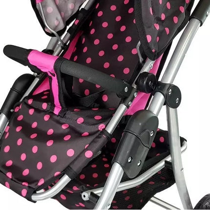 Vežimėlis-sportinukas 2 viename su krepšiu