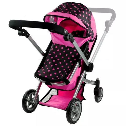 „Alice Deep“ lėlių vežimėlis 2 viename