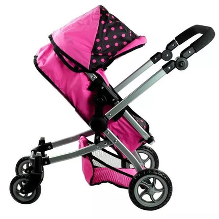 „Alice Deep“ lėlių vežimėlis 2 viename