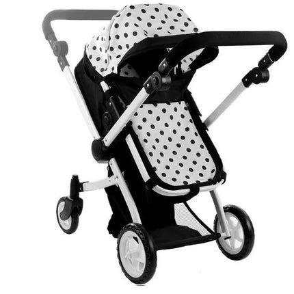 „Alice Deep“ lėlių vežimėlis 2 viename