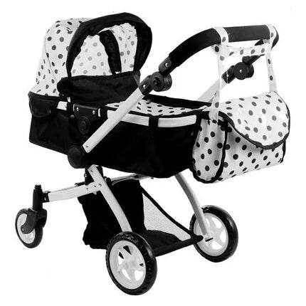 „Alice Deep“ lėlių vežimėlis 2 viename