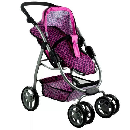 Daugiafunkcis lėlių vežimėlis „Alice“ 2in1