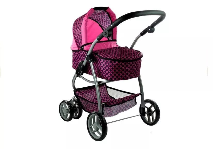 Daugiafunkcis lėlių vežimėlis „Alice“ 2in1