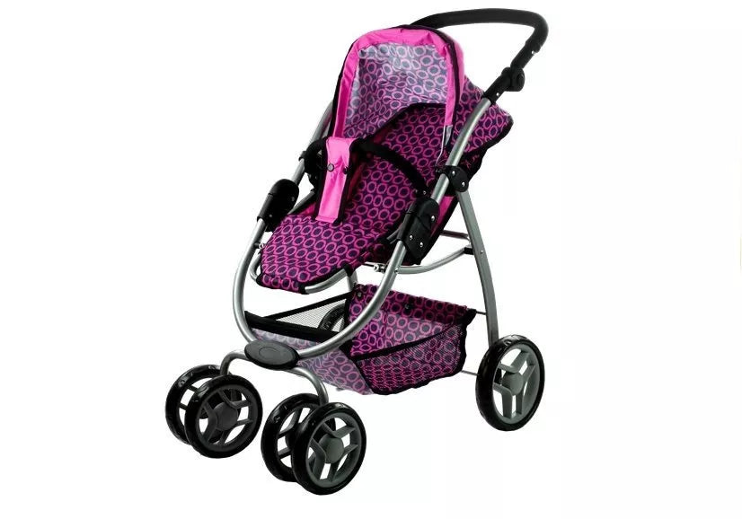 Daugiafunkcis lėlių vežimėlis „Alice“ 2in1
