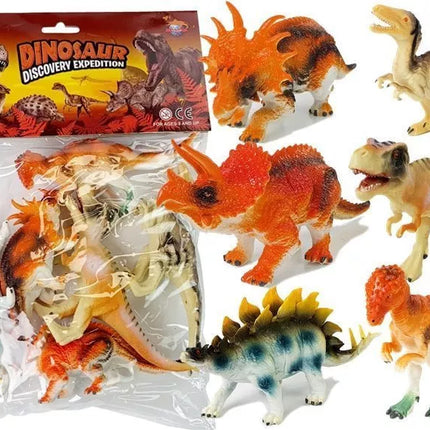 10 cm dinozaurų figūrėlių rinkinys
