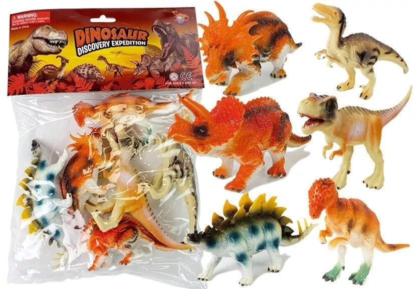 10 cm dinozaurų figūrėlių rinkinys