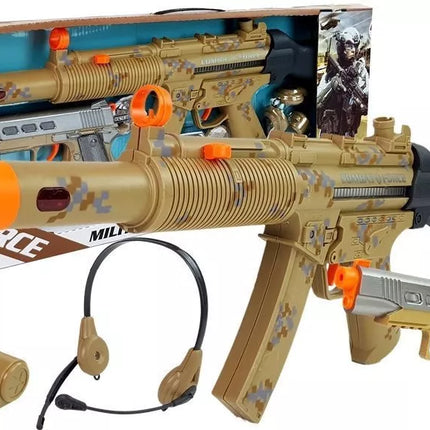 Karinis rinkinys šautuvu ir priedais