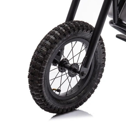 A9901 elektrinis krosinis motociklas – juodas, 350W