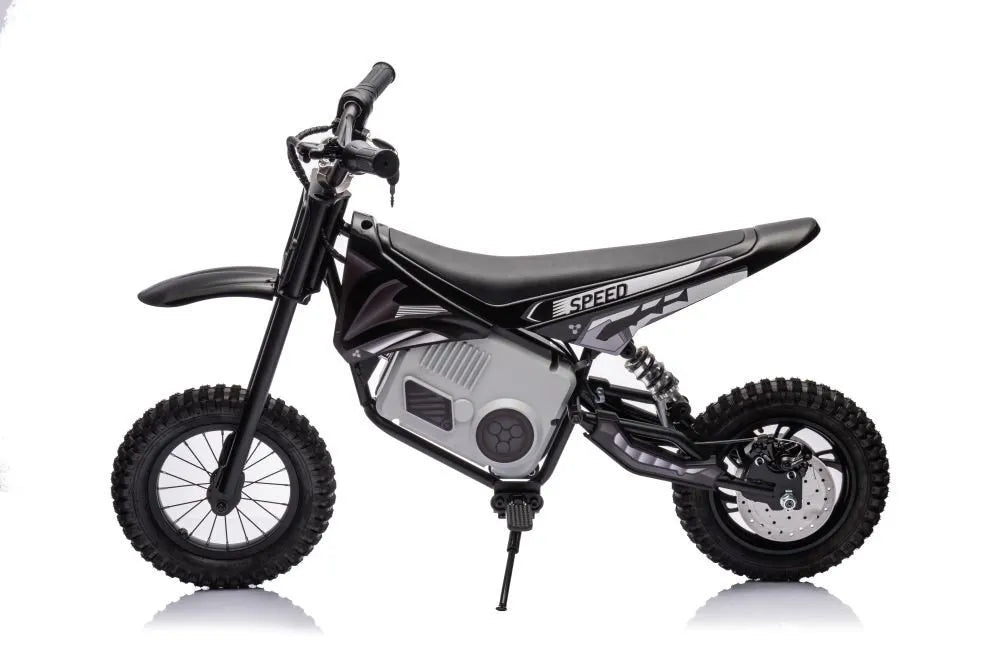 A9901 elektrinis krosinis motociklas – juodas, 350W