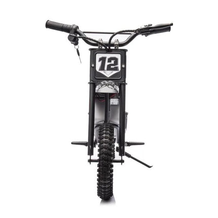 A9901 elektrinis krosinis motociklas – juodas, 350W