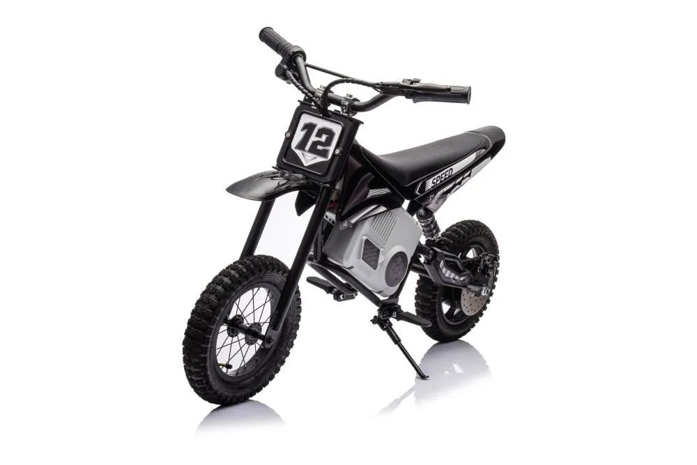 A9901 elektrinis krosinis motociklas – juodas, 350W