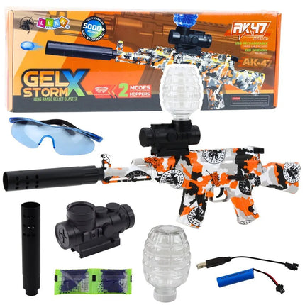AK47 „Graffiti“ vandens gelio rutuliukų automatas