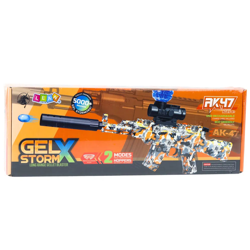 AK47 „Graffiti“ vandens gelio rutuliukų automatas
