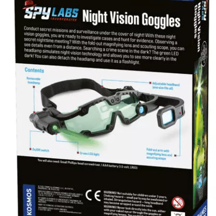 Spy Labs NAKTINIO MATYMO AKINIAI