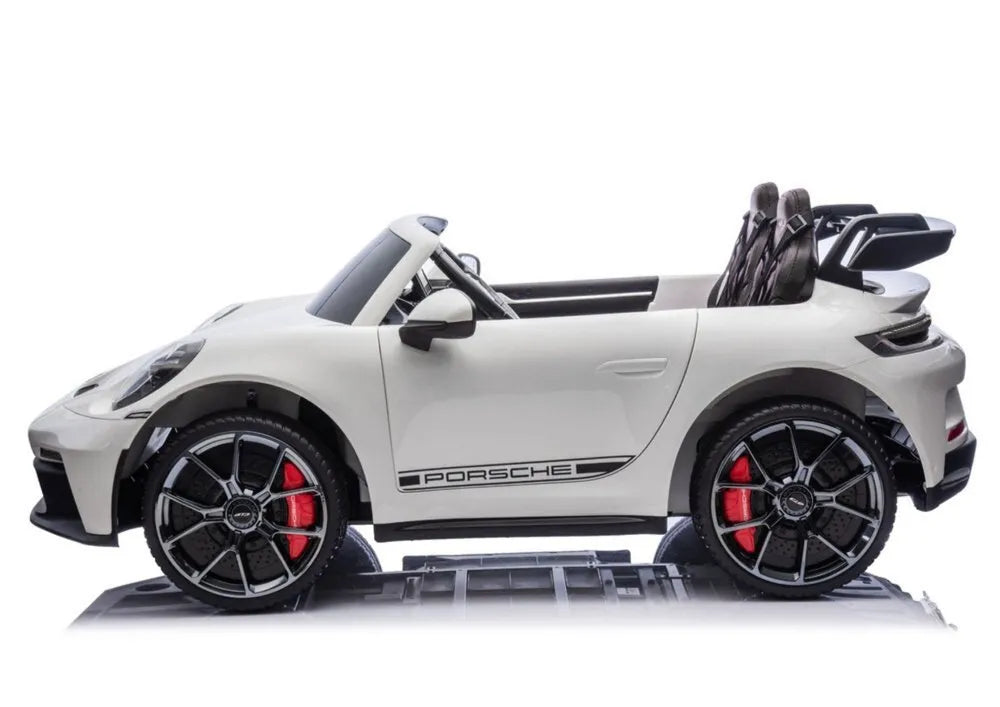 Akumuliatorinis automobilis DK‑P911 Porsche GT3 – baltas