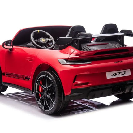 Akumuliatorinis automobilis DK‑P911 Porsche GT3 – raudonas