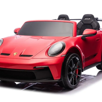 Akumuliatorinis automobilis DK‑P911 Porsche GT3 – raudonas