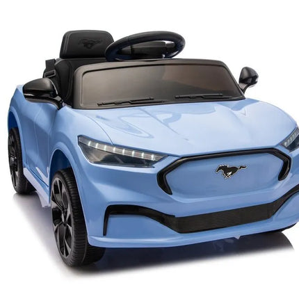 Akumuliatorinis automobilis „Ford Mustang Mach‑E“ mėlynas
