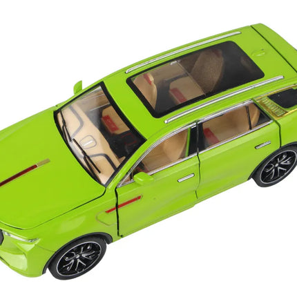 Aluminum RC Car Model 1:24 – žalias nuotoliniu būdu valdomas automobilis
