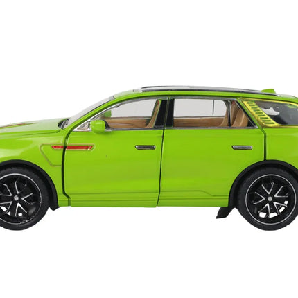 Aluminum RC Car Model 1:24 – žalias nuotoliniu būdu valdomas automobilis