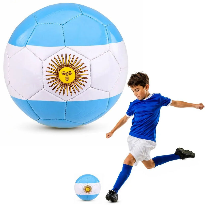 Argentina treniruočių futbolo kamuolys – dydis 5, 22 cm