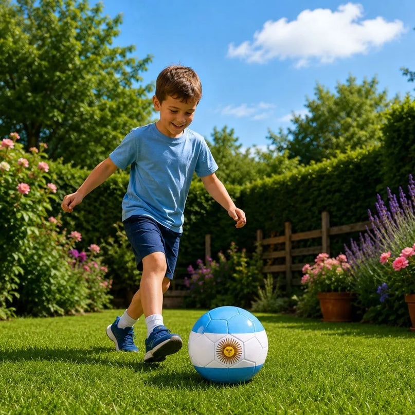 Argentina treniruočių futbolo kamuolys – dydis 5, 22 cm