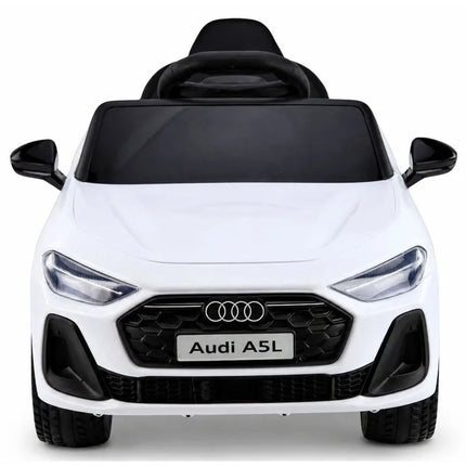 Audi A5L HL788 baltas akumuliatorinis automobilis vaikams