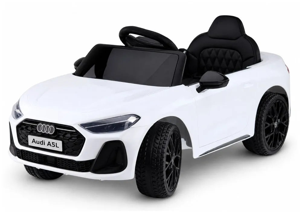 Audi A5L HL788 baltas akumuliatorinis automobilis vaikams