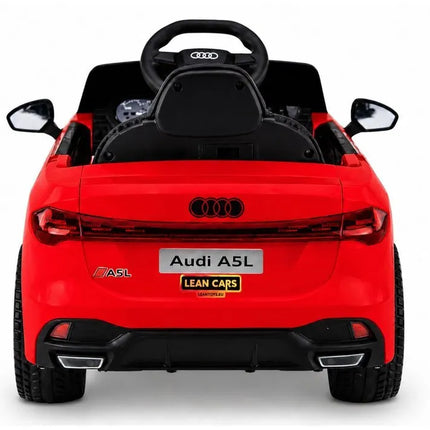 Audi A5L HL788 raudonas akumuliatorinis automobilis vaikams