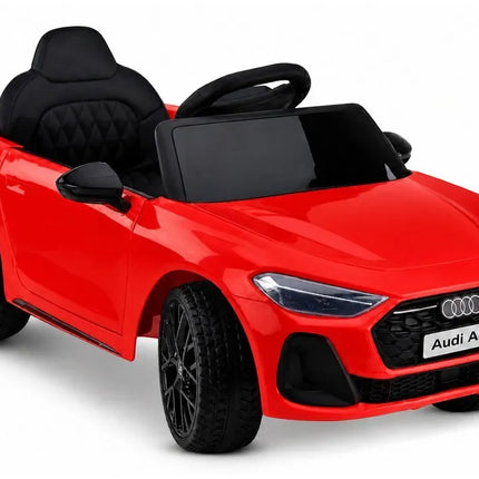 Audi A5L HL788 raudonas akumuliatorinis automobilis vaikams